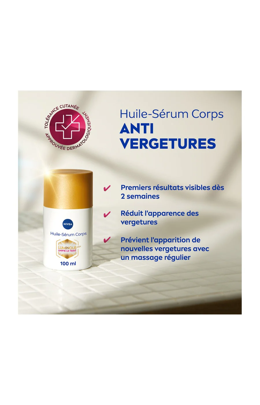 Huile anti-vergetures- Luminous - Corps - 100ml - Image 2