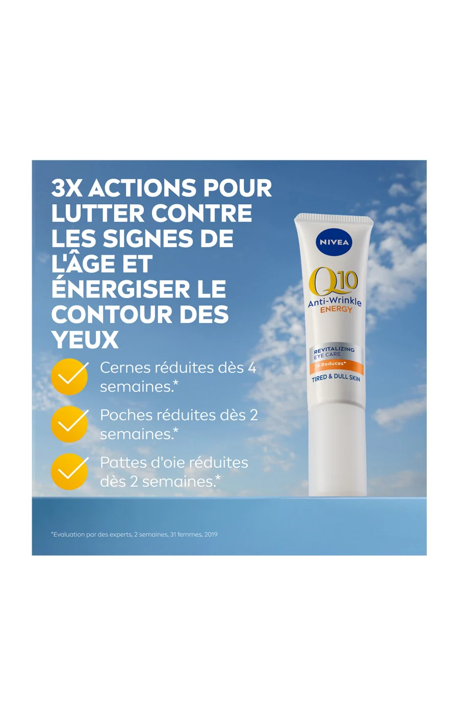 Soin contour des yeux - Q10 Energy - Vitamine C - 15ml - Image 5