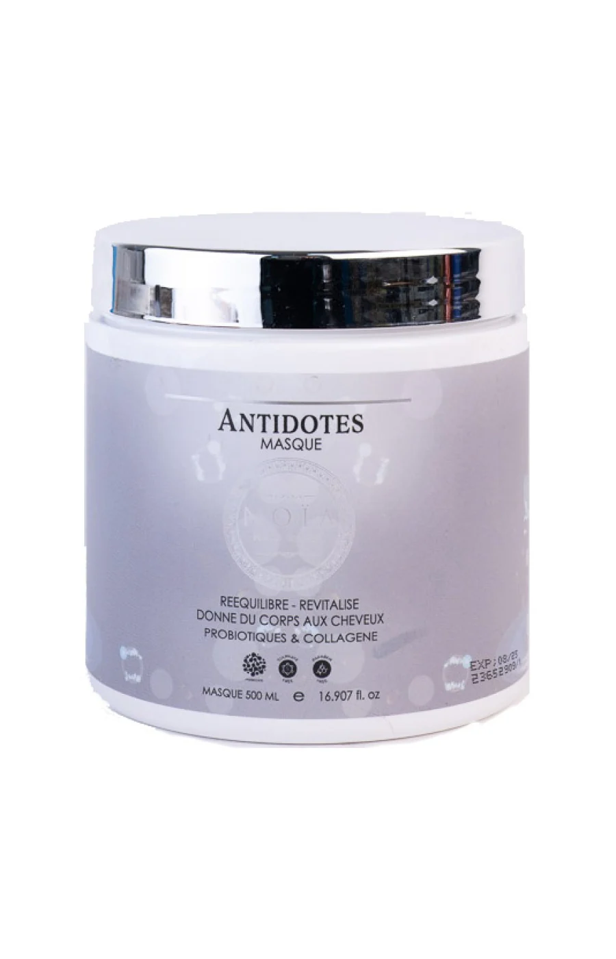 Masque revitalisant - Probiotiques & collagène - Cheveux fragilisés - 500 ml