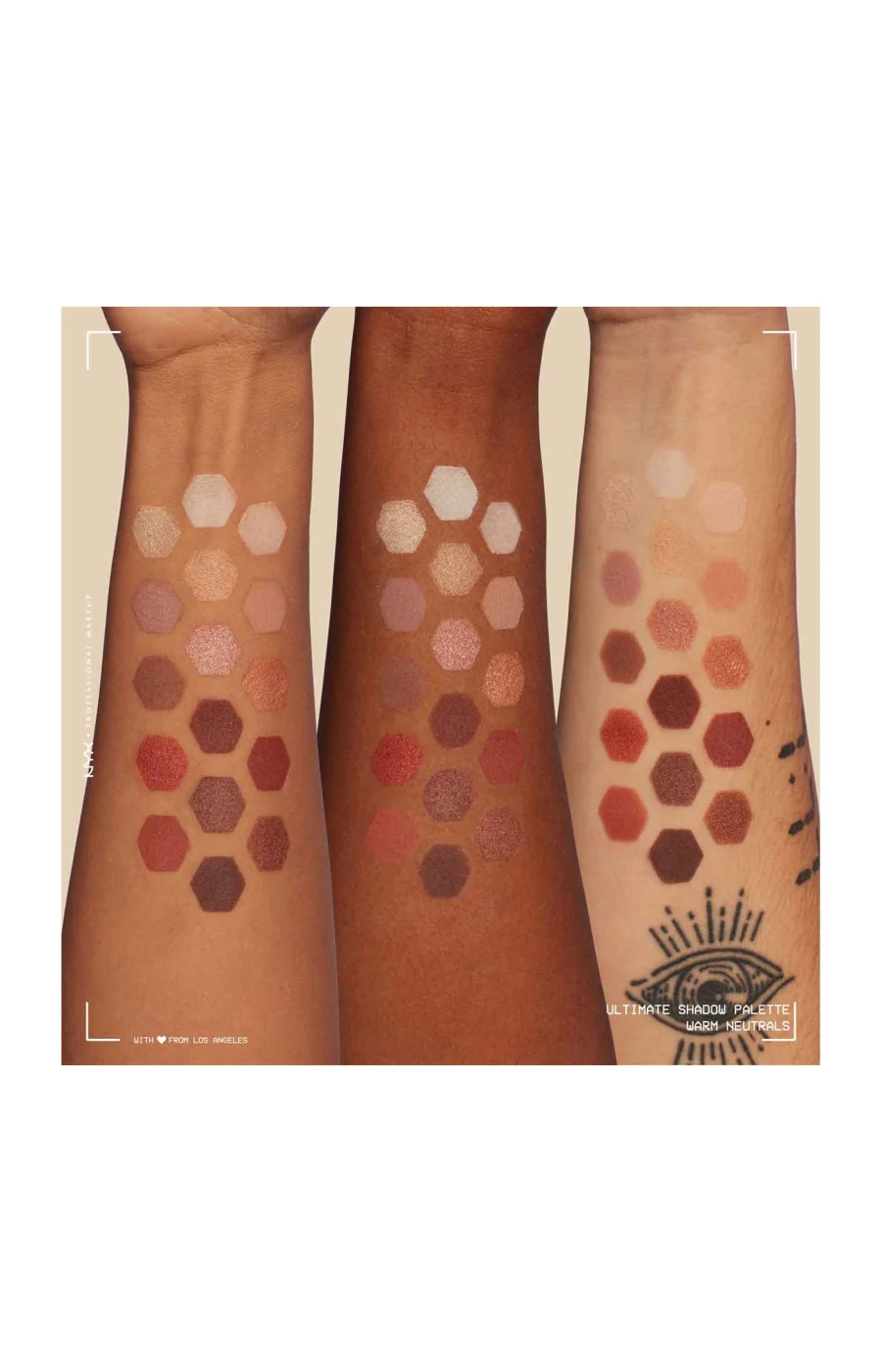 Palette de 16 ombres à paupières - Ultimate - Warm Neutrals - Image 3