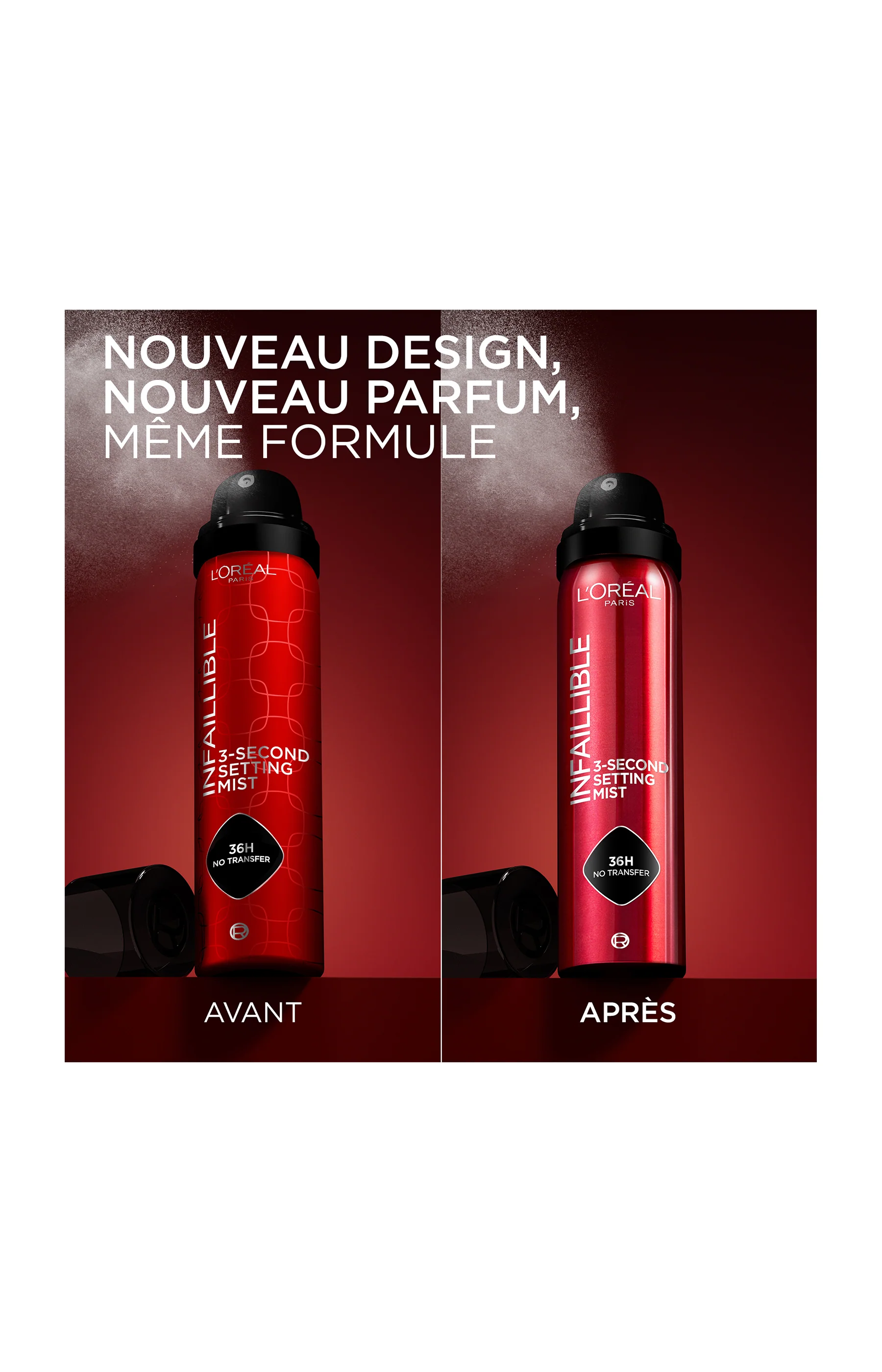 Spray fixateur longue tenue format XL - Infaillible - 150 ml - Image 2