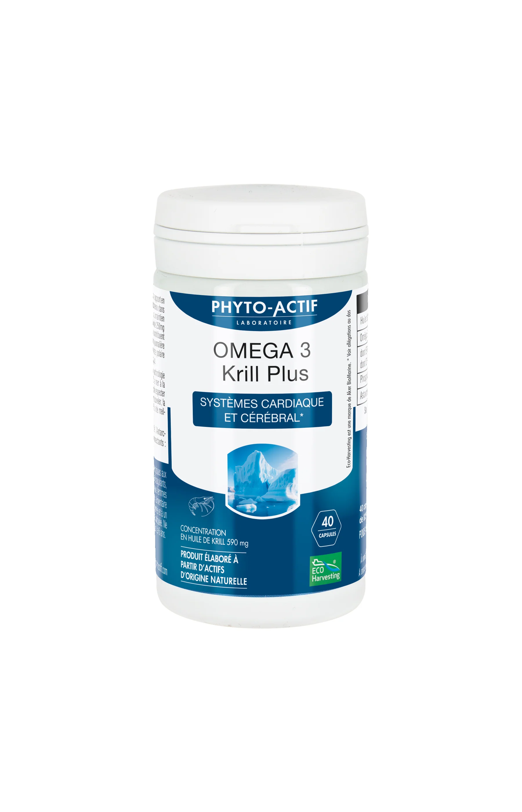 Compléments alimentaires - Oméga 3 Krill Plus - 40 jours