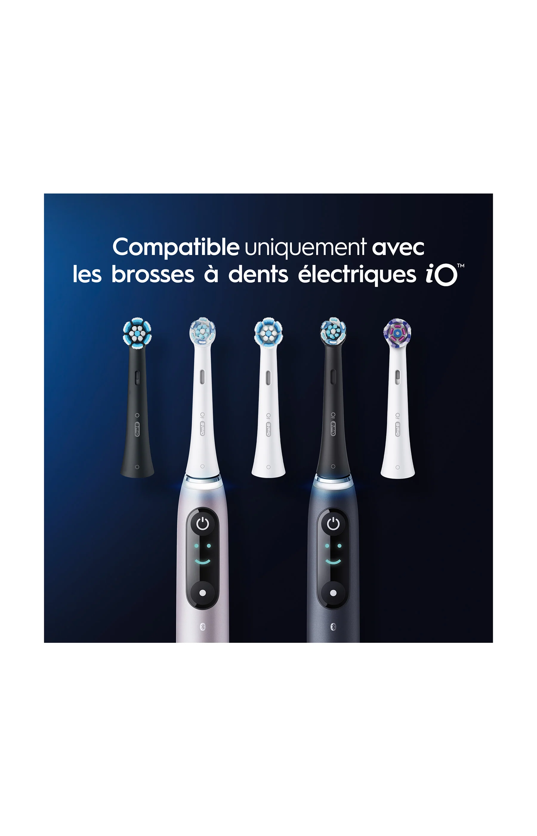 Lot de 6 brossettes de rechange - Ultimate Clean - Blanc - Image 2