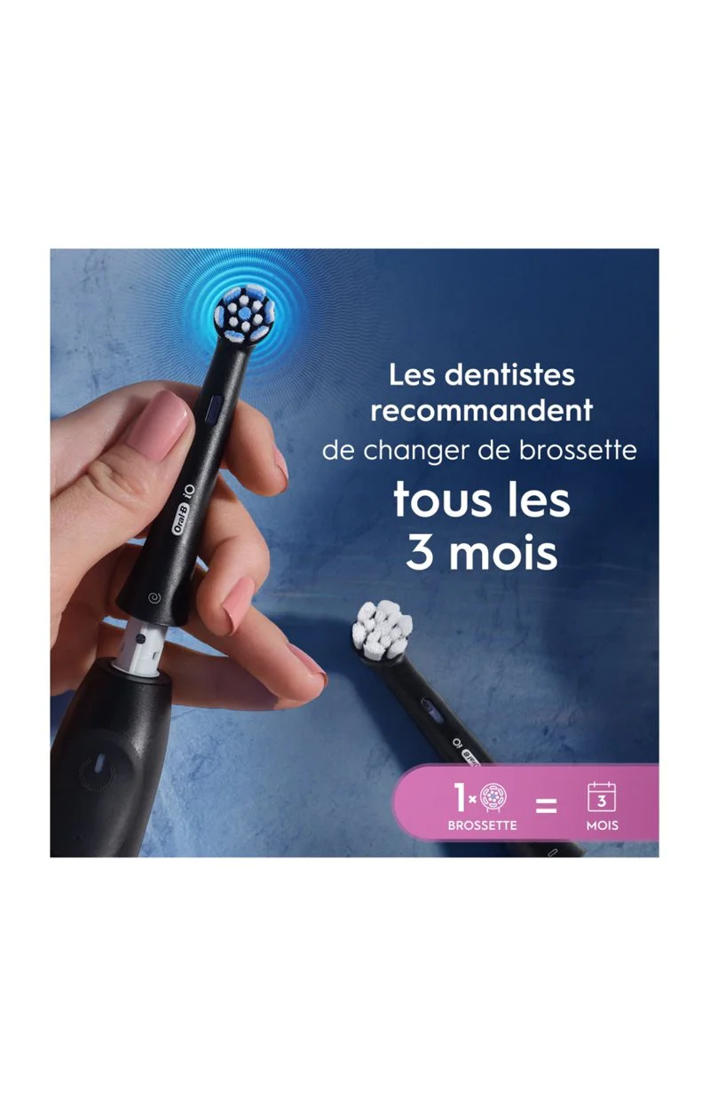 Lot de 6 brossettes de rechange - Gentle Care - Noir - Image 4