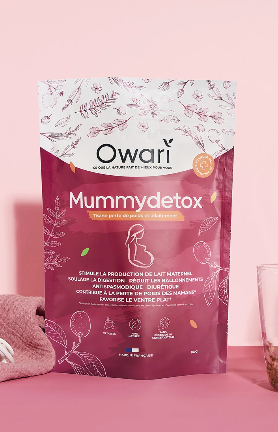 Tisane naturelle minceur - Mummy Detox - 15 jours - Image 2