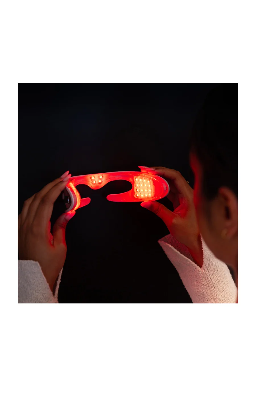 Lunettes de luminothérapie LED rouge - Anti-âge - Yeux - Image 4