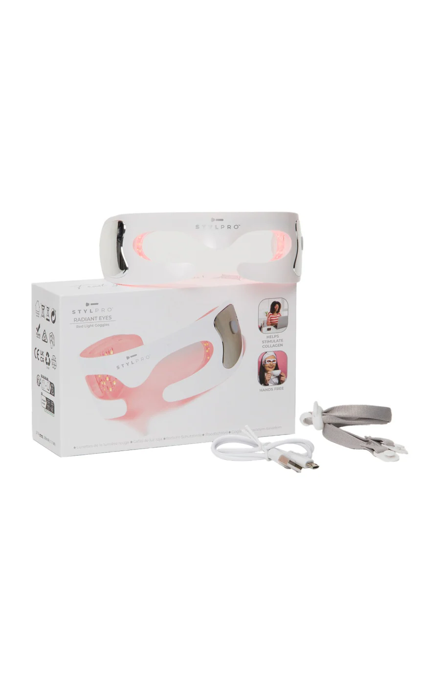 Lunettes de luminothérapie LED rouge - Anti-âge - Yeux - Image 6