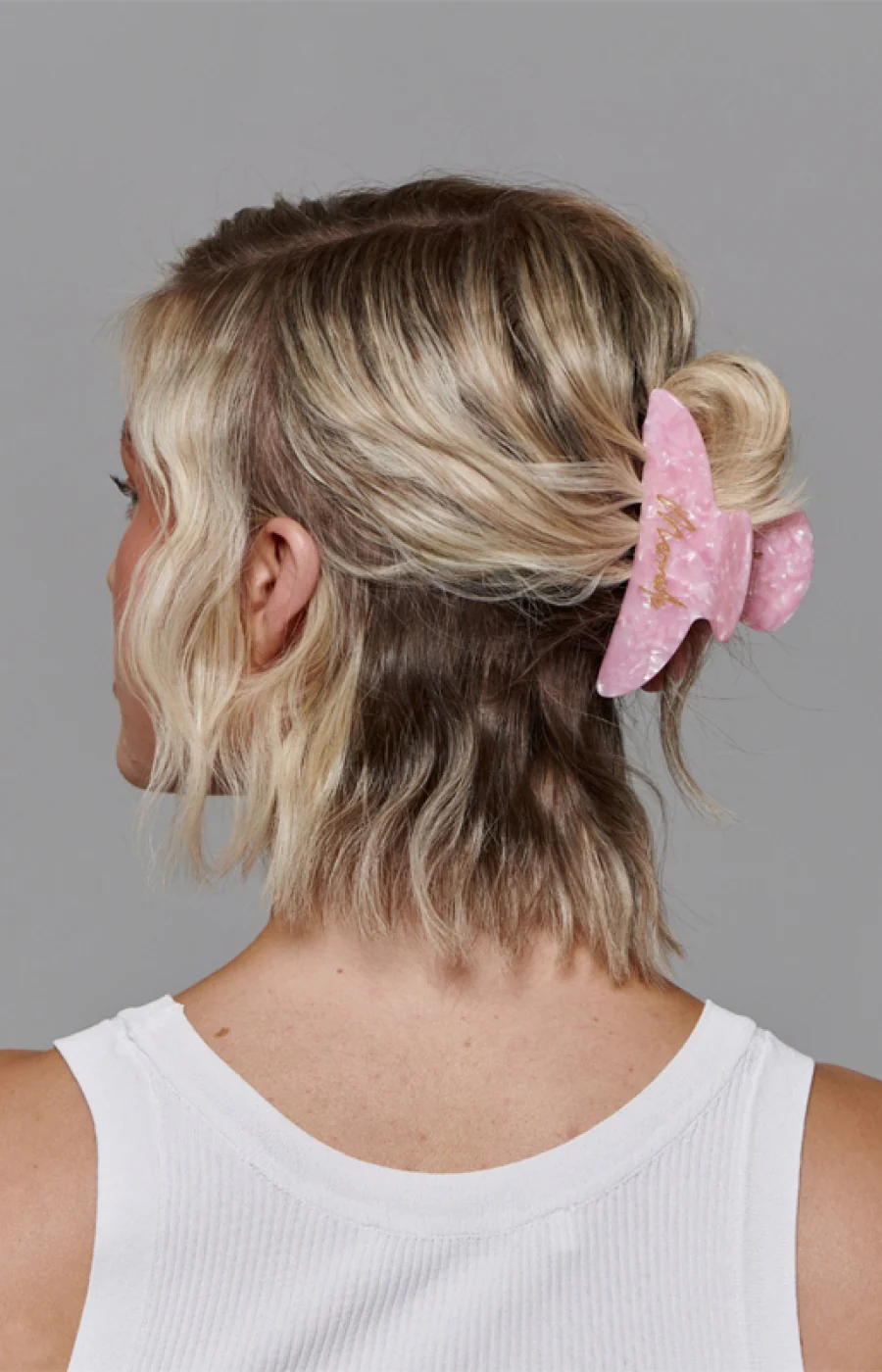 Pince à cheveux - Rose - Image 3