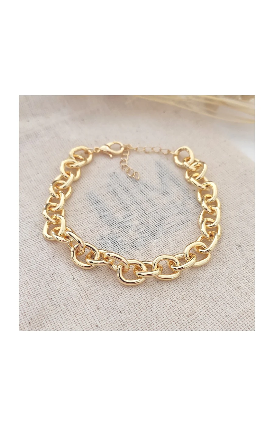 Bracelet - Laiton plaqué or