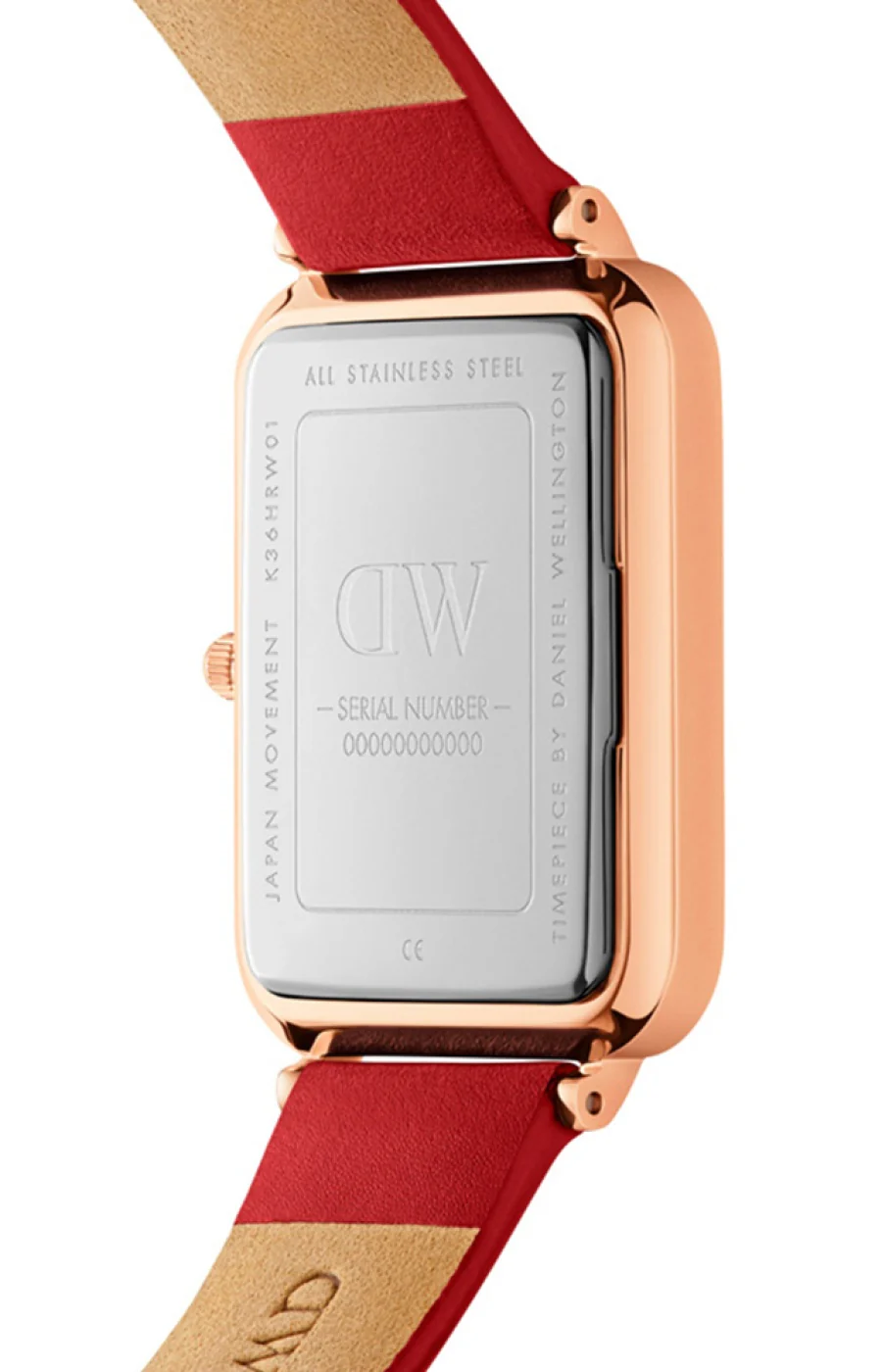 Montre Pressed Suffolk - Acier inoxydable & cuir - 36 mm - Image 2