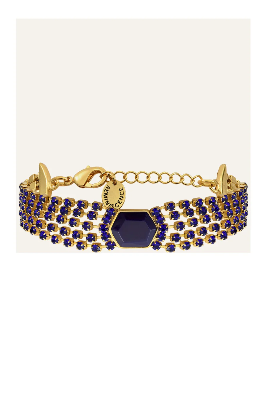 Bracelet Sparkling - Alliage doré & cristaux