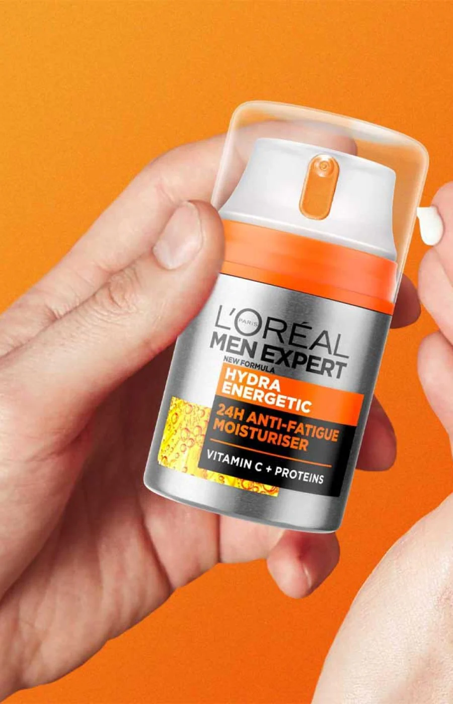Crème hydratante anti-fatigue - Hydra-Energétic - Guarana & vitamine C - Homme - 50 ml - Image 4