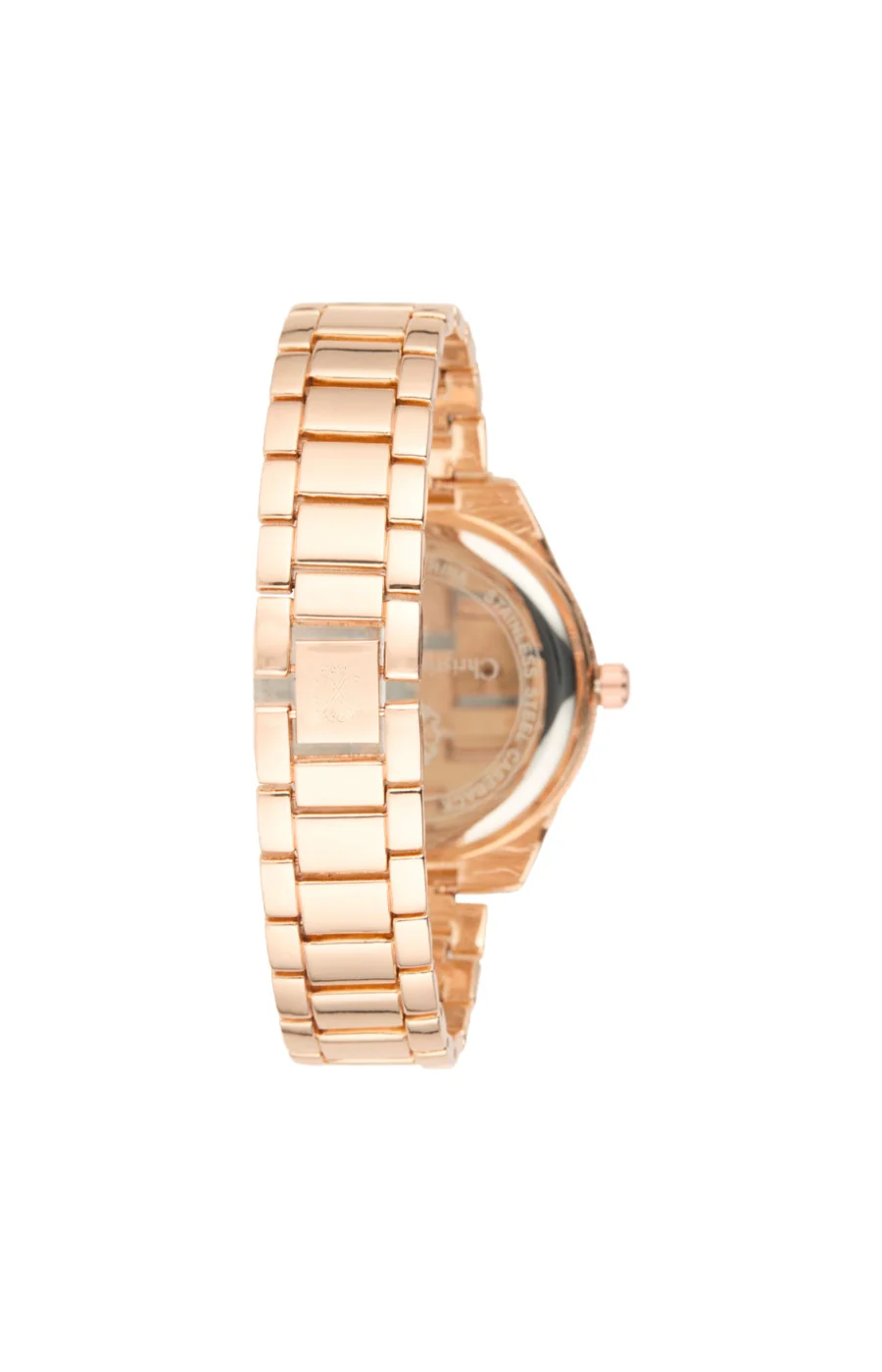 Montre à quartz - Acier inoxydable - Doré - Image 2