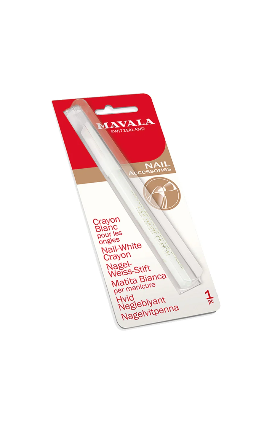 Crayon blanc à ongles