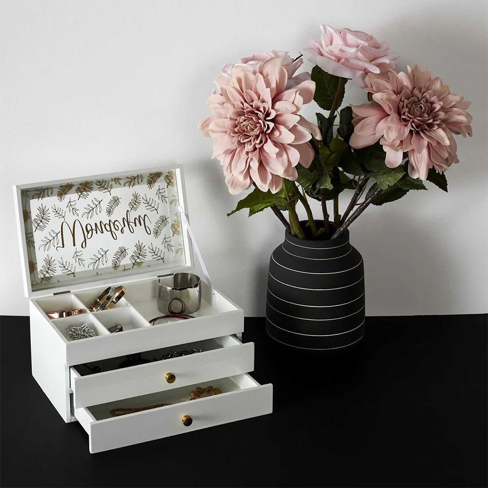 Boite à bijoux - Blanc - Image 2