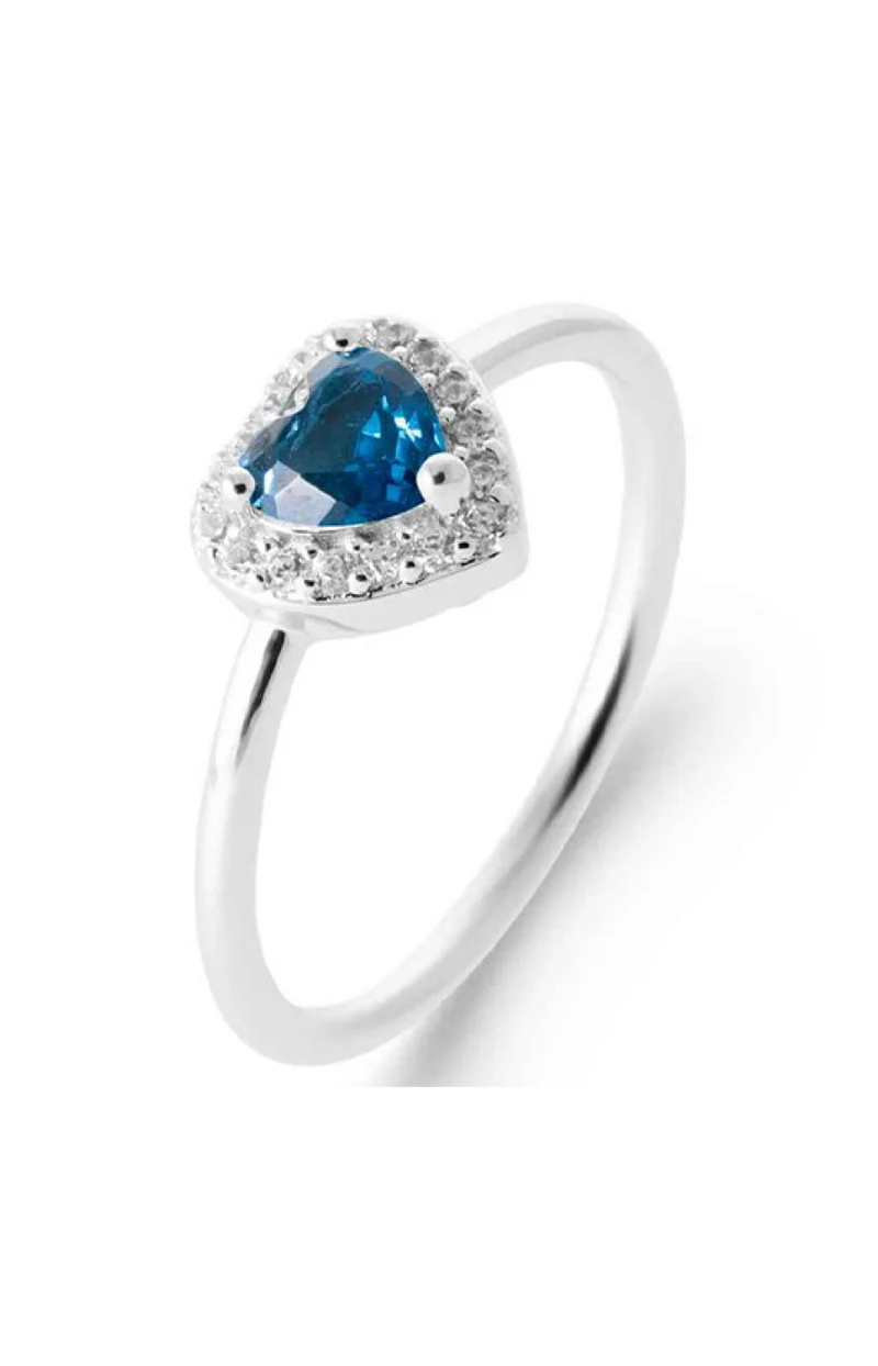Bague - Argent 925/1000 rhodié & oxyde de zirconium - Image 5