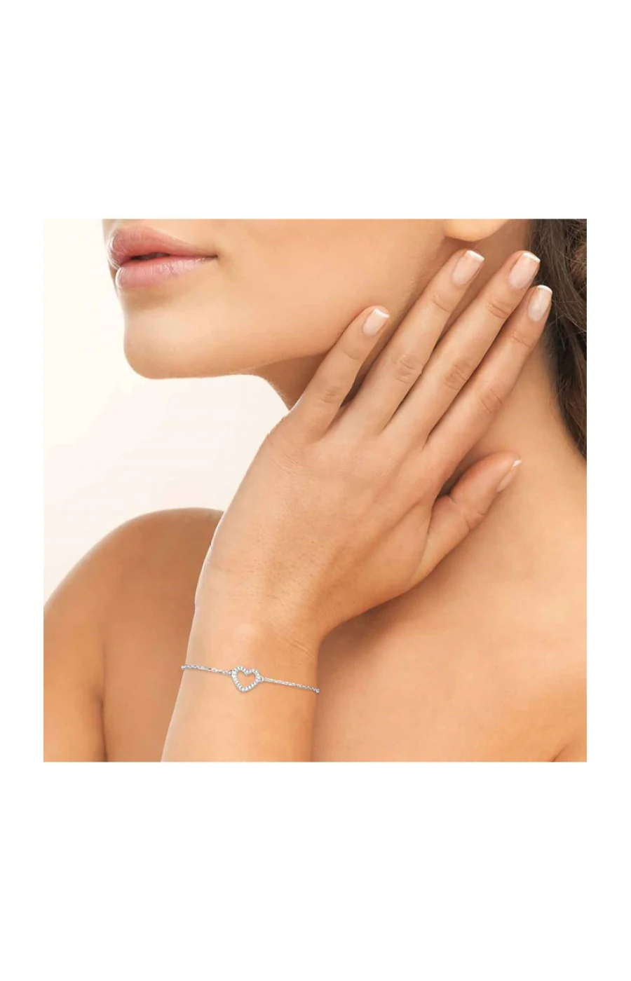 Bracelet - Argent 925/1000 rhodié & oxyde de zirconium - Image 2