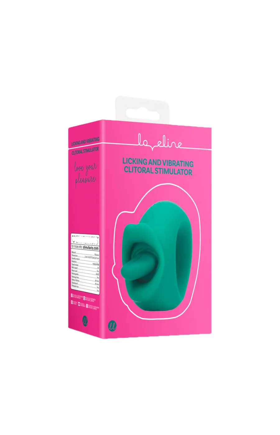 Stimulateur clitoridien - Licking - 10 modes - Vert - Image 3