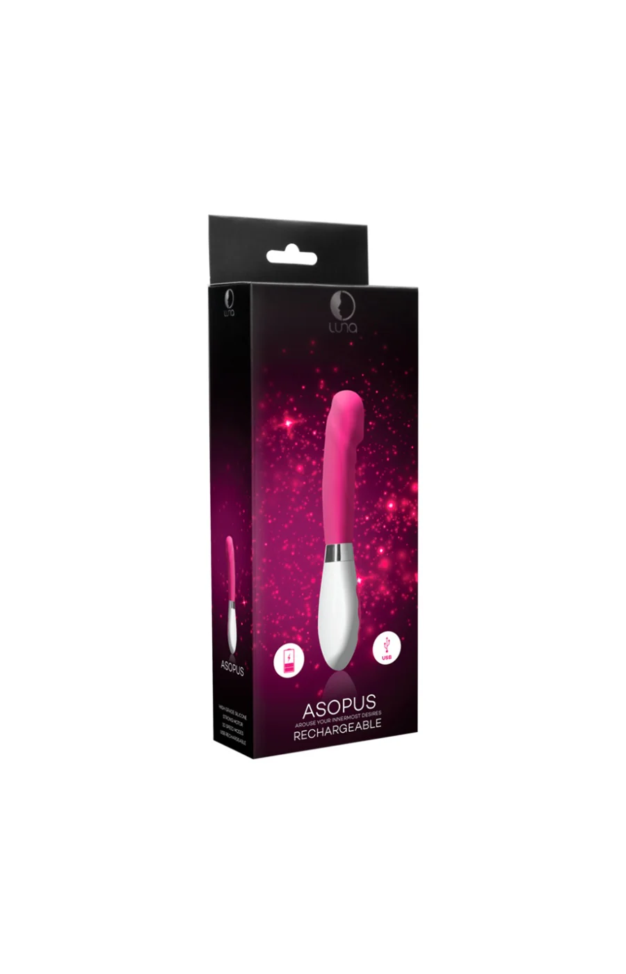 Vibromassseur - Asopus - 10 modes - Rose - Image 3