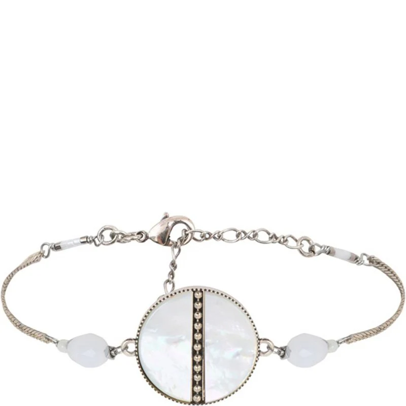 Bracelet Hawai - Laiton & nacre