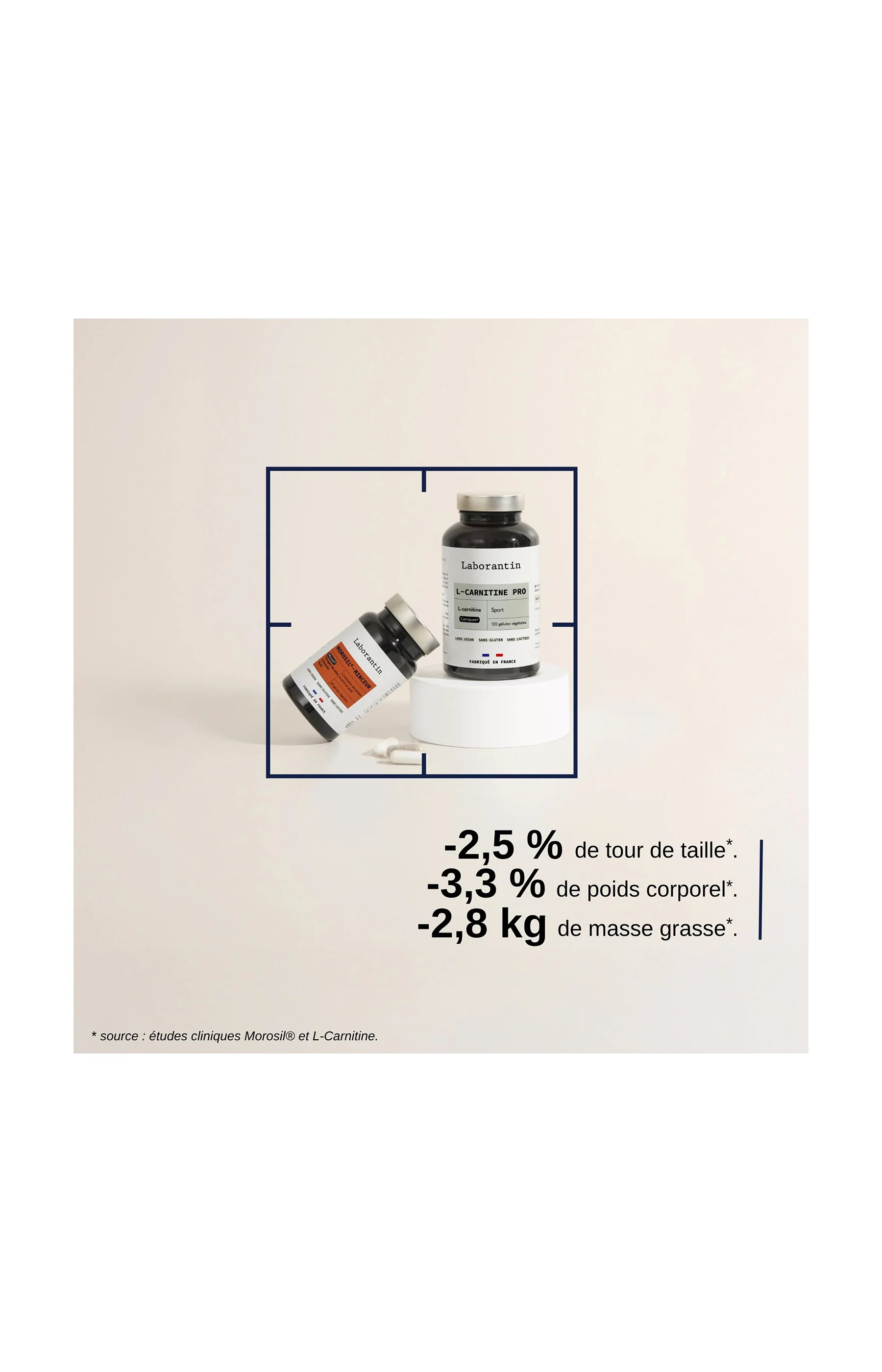 Pack sèche - Morosil minceur & carnitine - 2 produits - Image 3