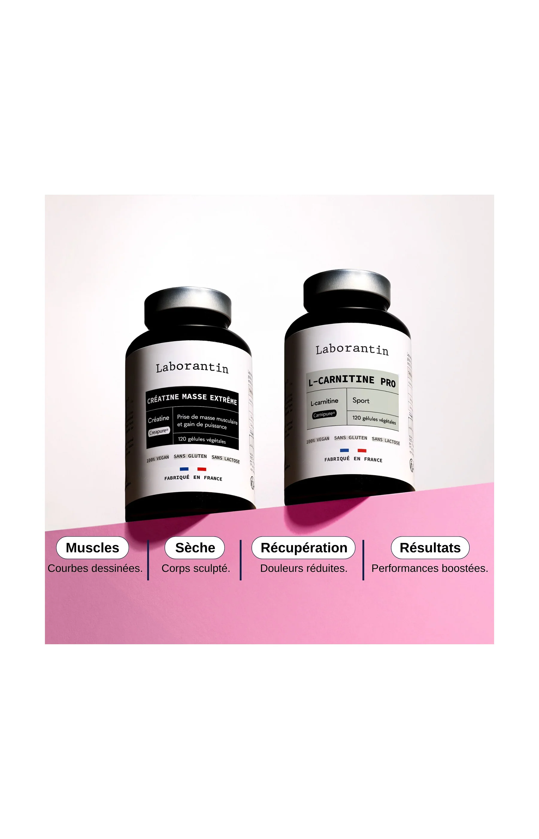 Pack Sport - Créatine & carnitine - 2 produits - Image 2