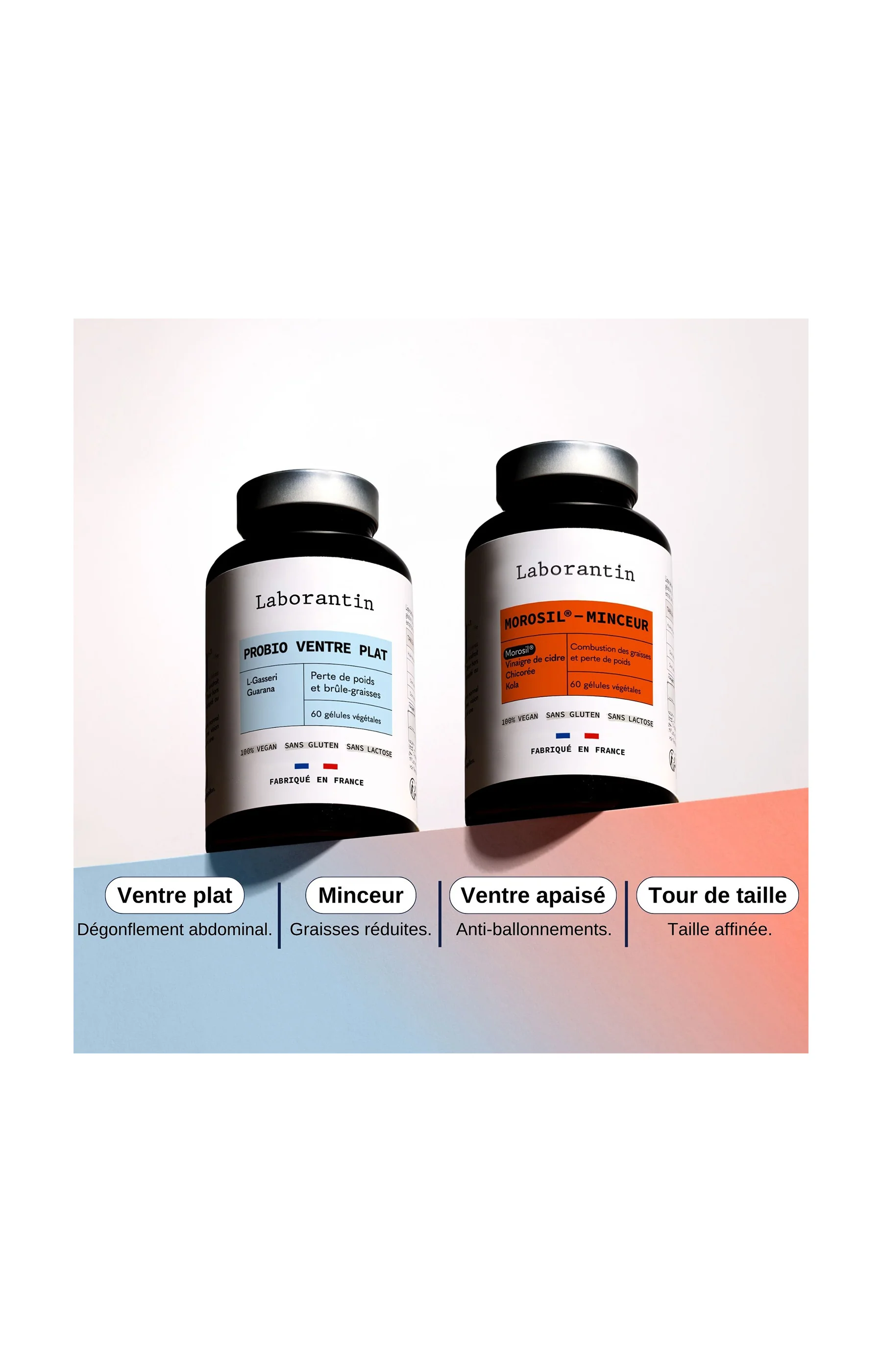Pack ventre plat - Morosil minceur & probio - 2 produits - Image 2