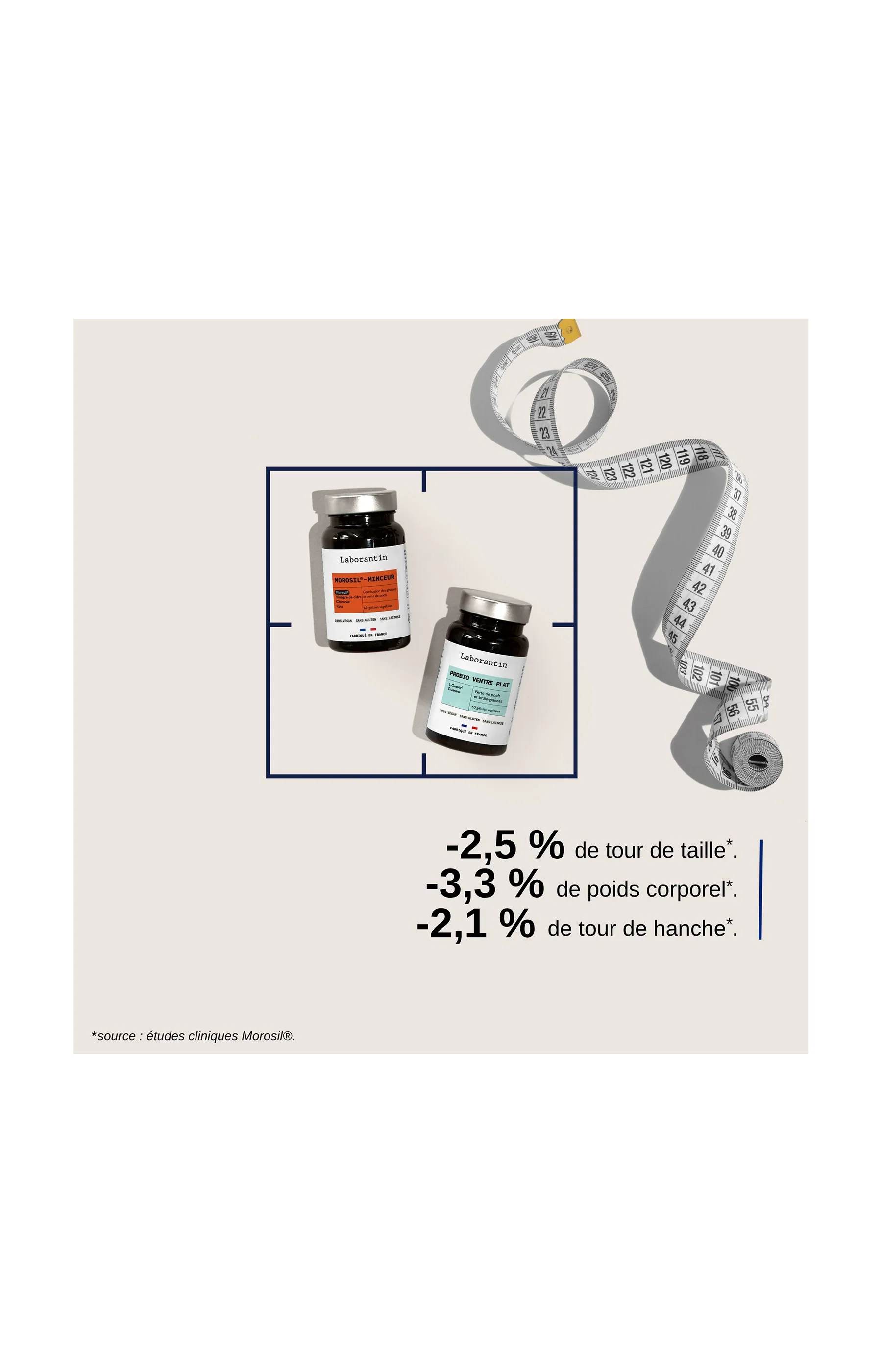 Pack ventre plat - Morosil minceur & probio - 2 produits - Image 3
