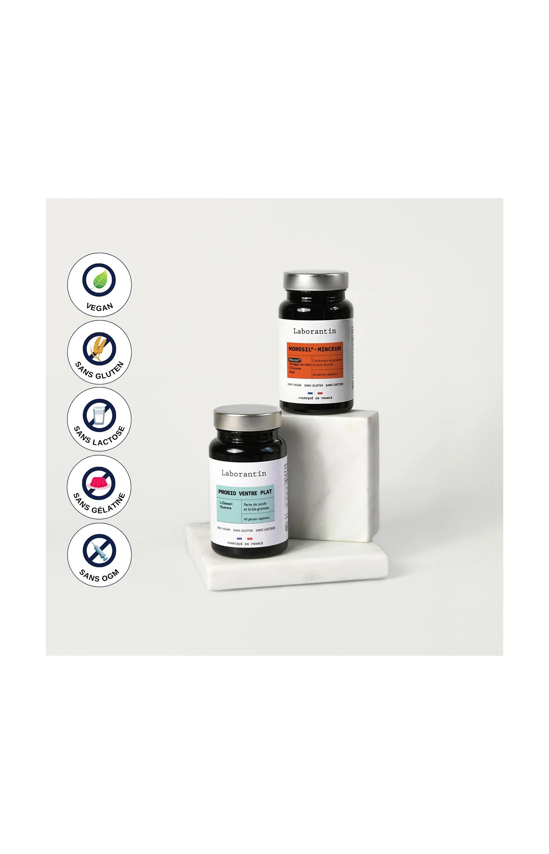 Pack ventre plat - Morosil minceur & probio - 2 produits - Image 4