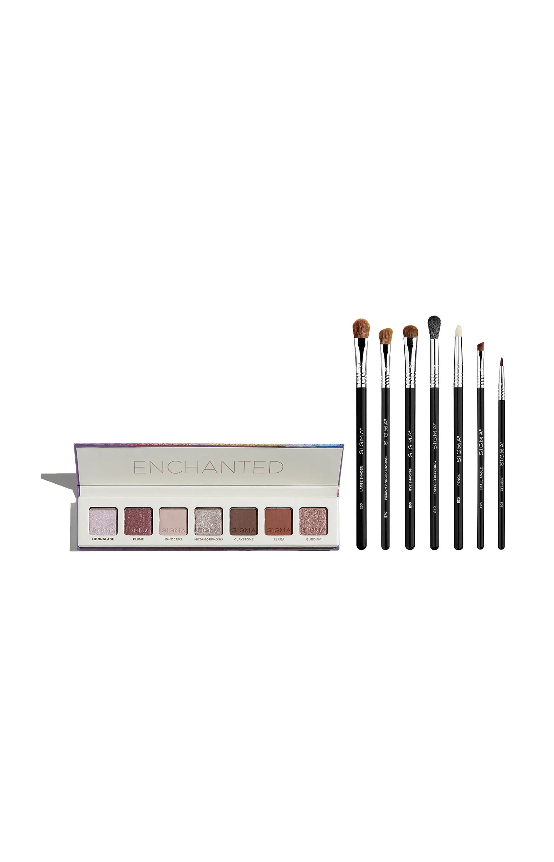Palette de 7 ombres à paupières & pinceaux - Enchanted Mini
