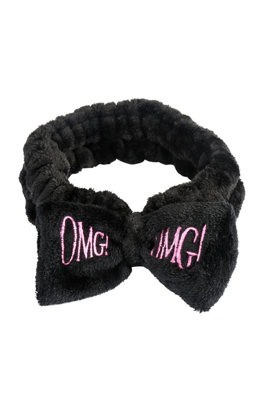 Bandeau de soins visage - Noeud - Noir