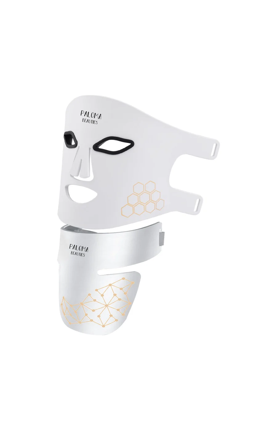 Masque LED visage & cou - Luminothérapie - Blanc - Image 2