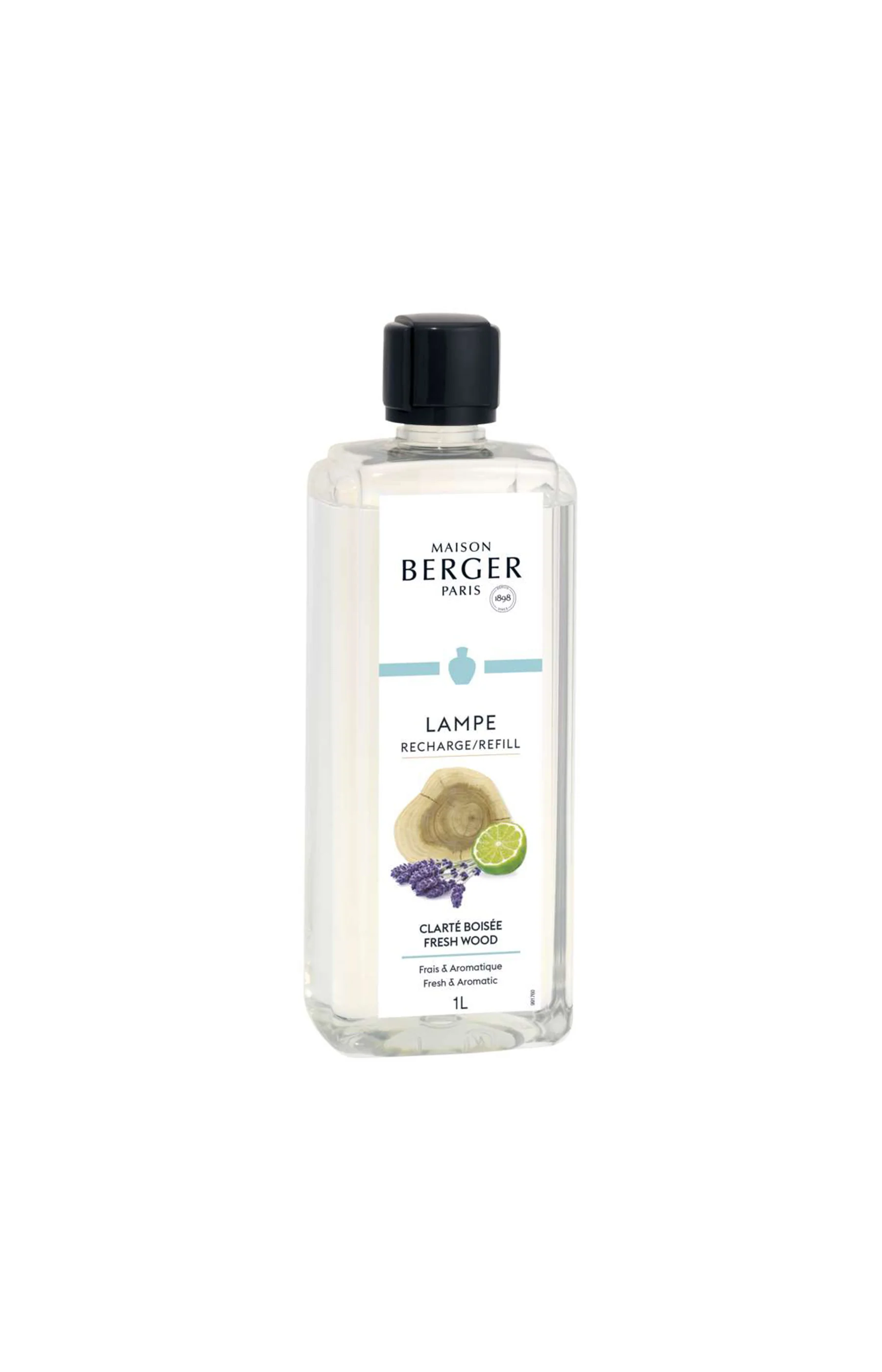 Recharge parfum pour lampe - Clarté boisée - 1 L