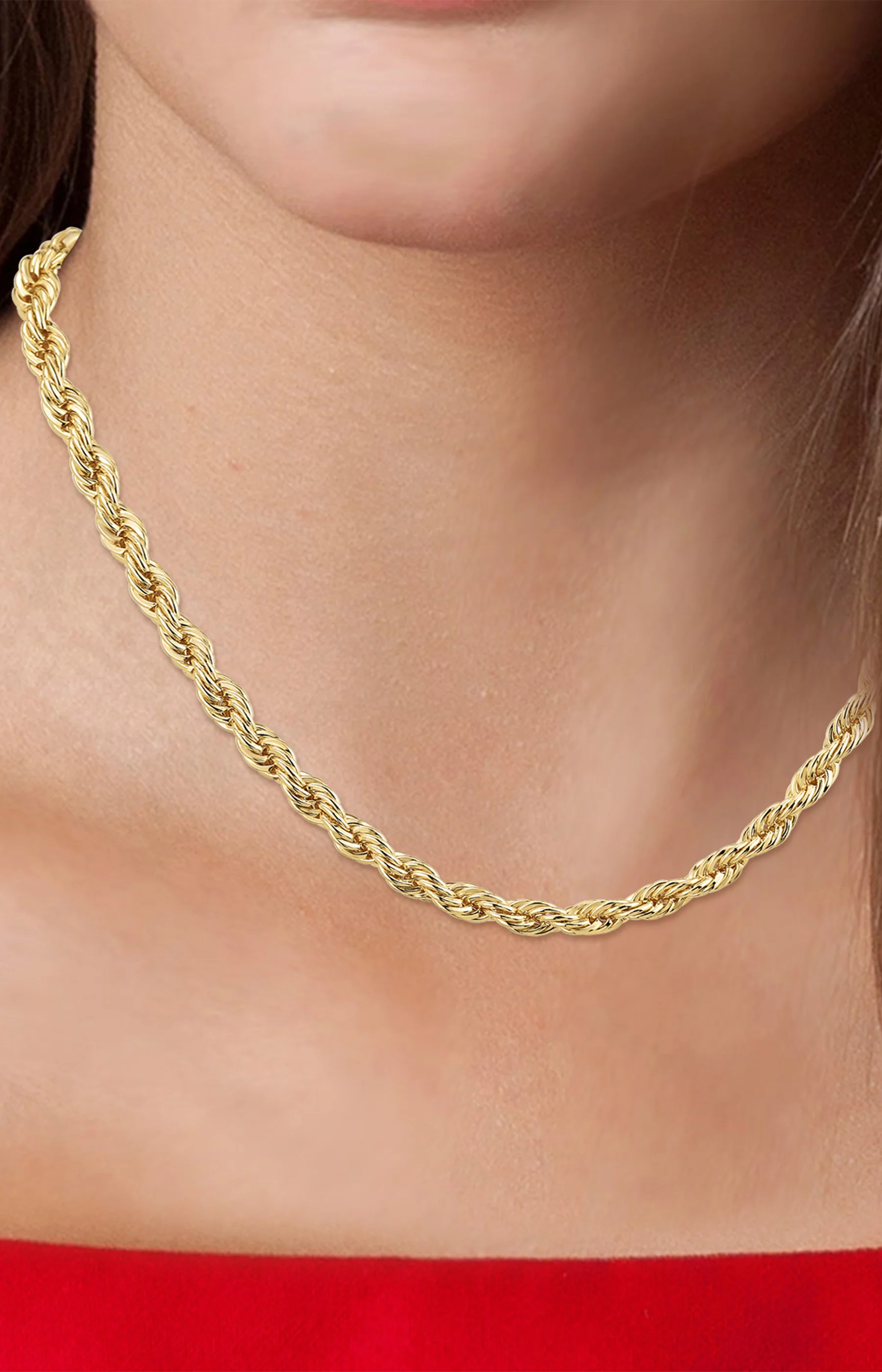 Parure - Collier & bracelet - Alliage - Doré - Image 2