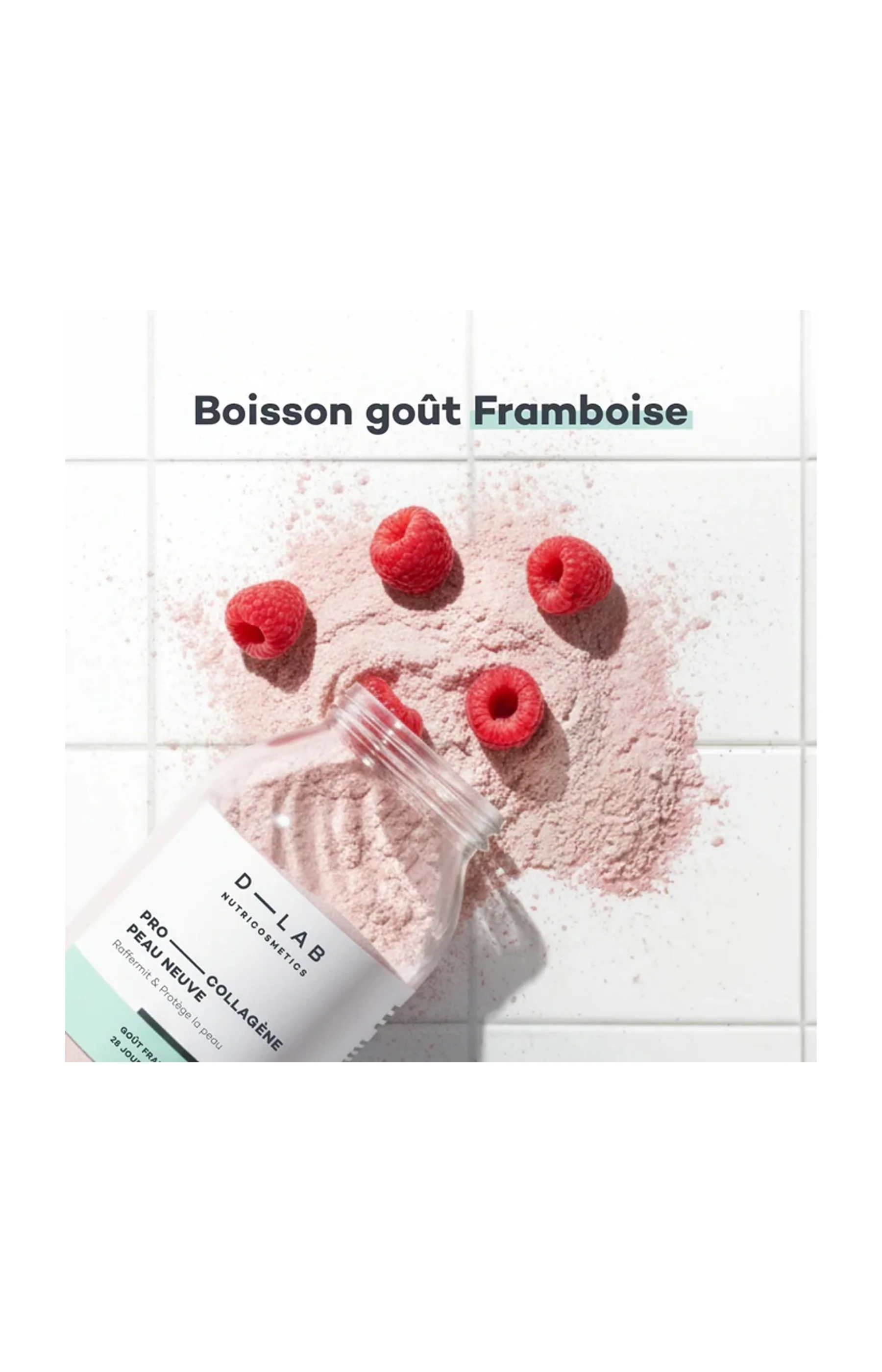 Poudre beauté - Collagène - Framboise - 1 mois - Image 3