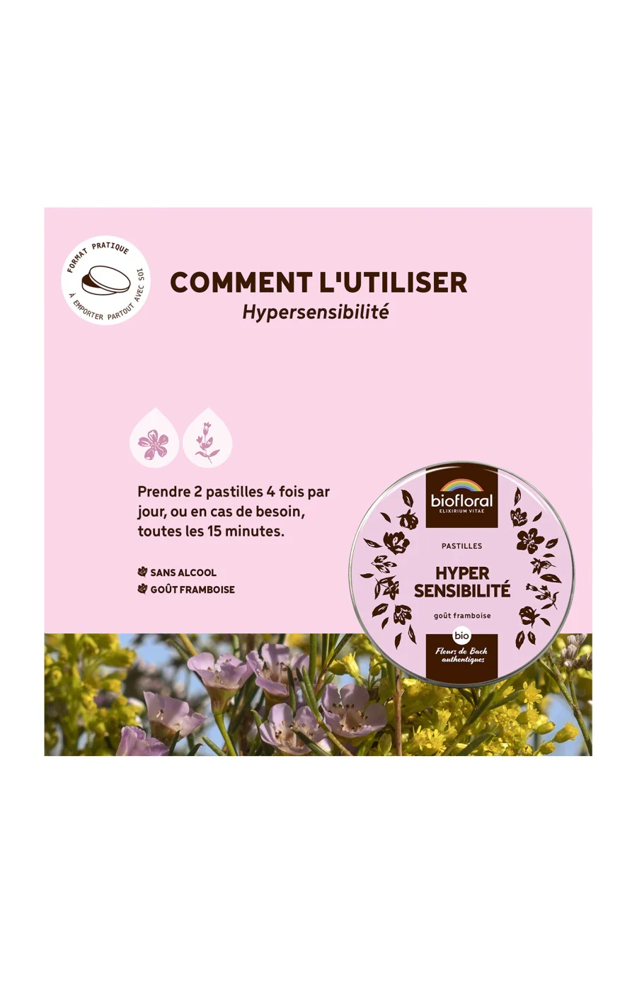 Pastilles bio - Hypersensibilité - 50 g - Image 3