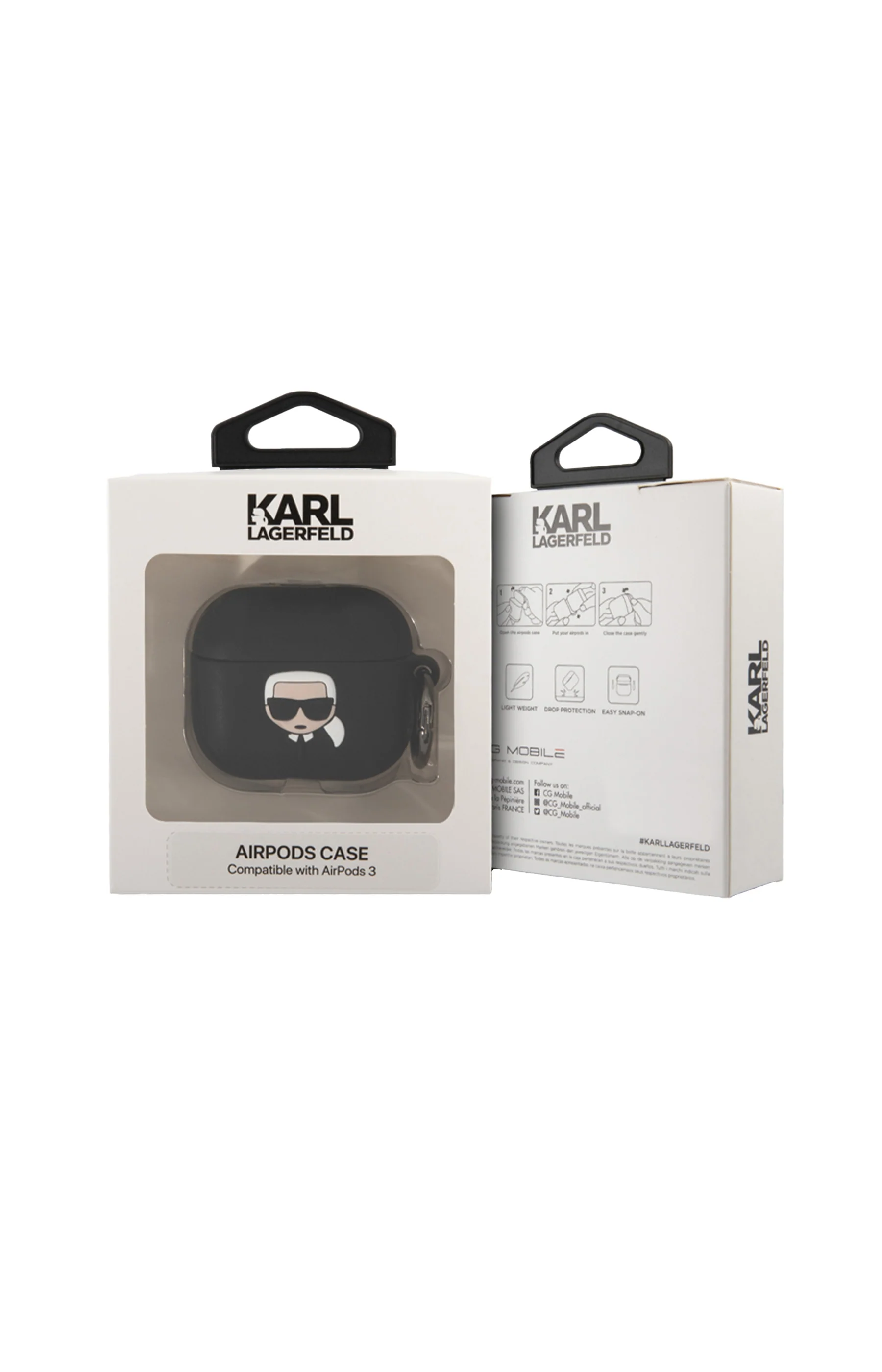 Protection pour Airpods 3 - Noir - Image 3