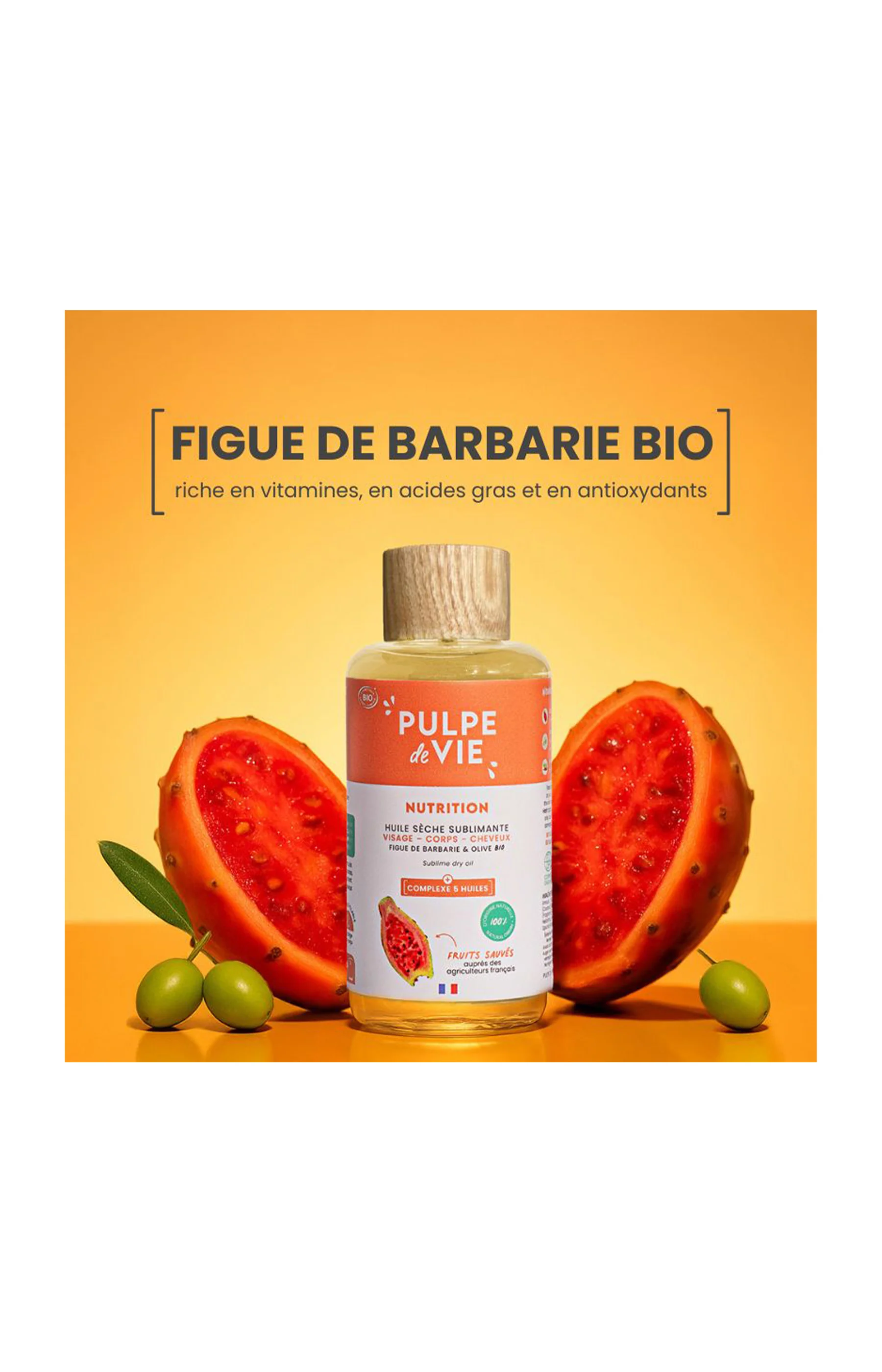 Huile sèche bio - Visage, corps & cheveux - 100 ml - Image 2