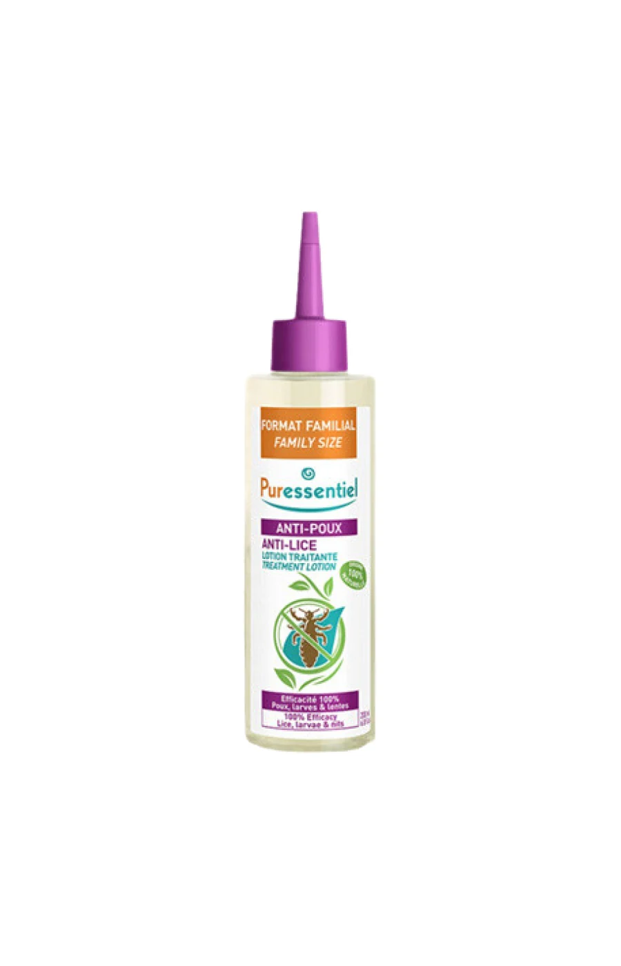 Lotion traitante naturelle anti-poux & peigne - Cheveux - 200 ml