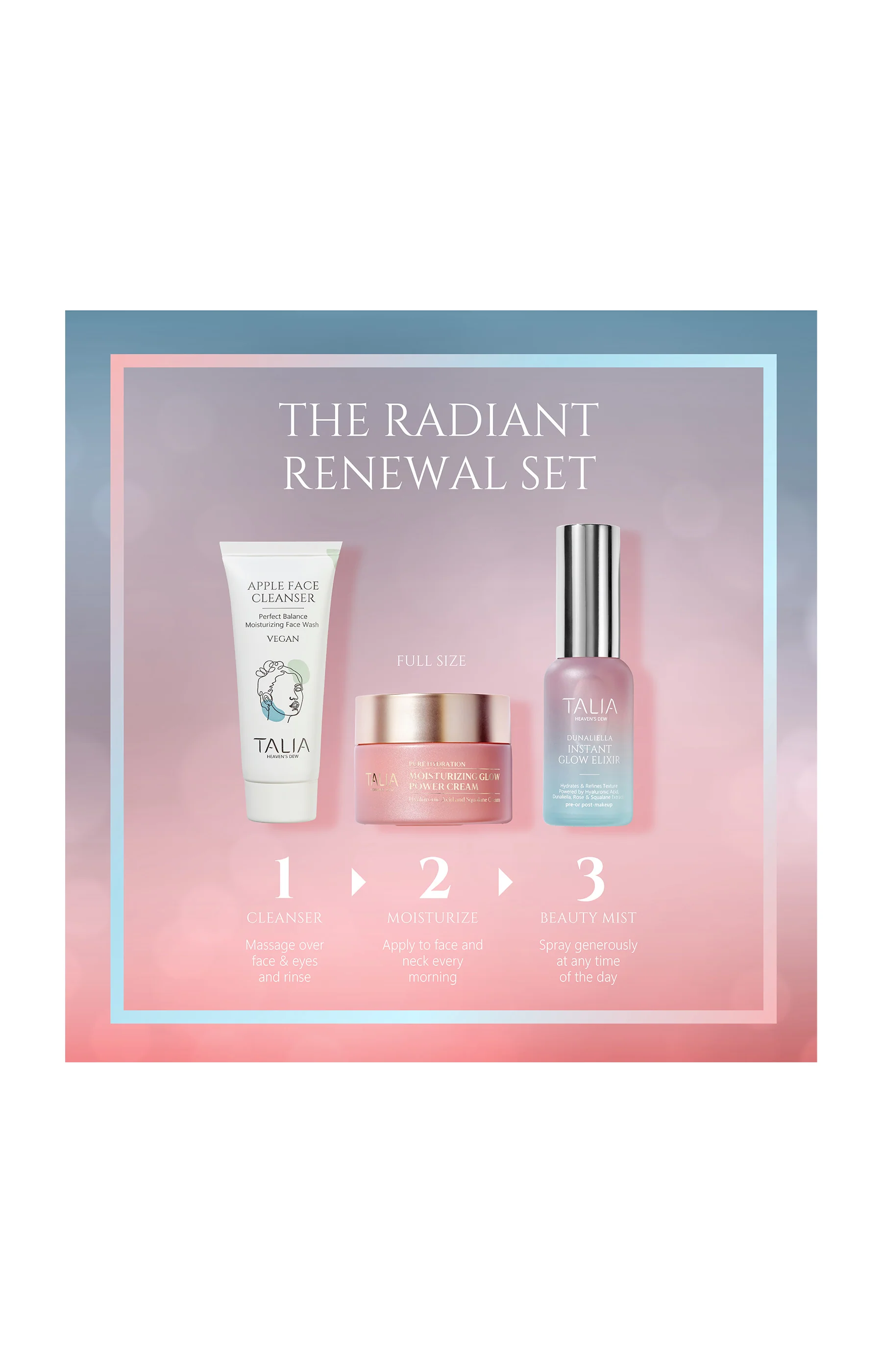 Coffret soins - Radiant Renewal - 3 produits - Image 3