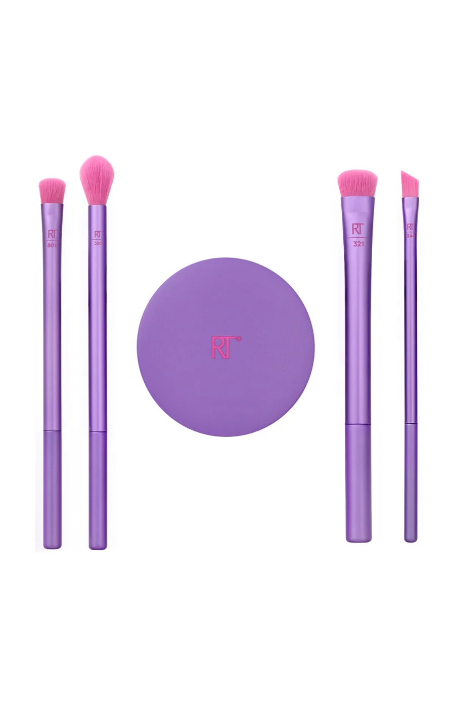 Set de 4 pinceaux & miroir - Yeux