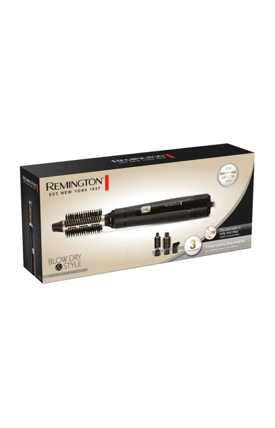 Brosse soufflante - Blow Dry & Style - 800 W - 3 embouts - Image 4