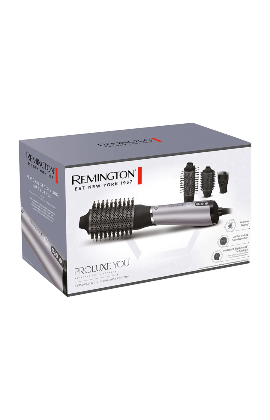 Brosse soufflante - Pro-Luxe You - 1000 W - Noir - Image 2