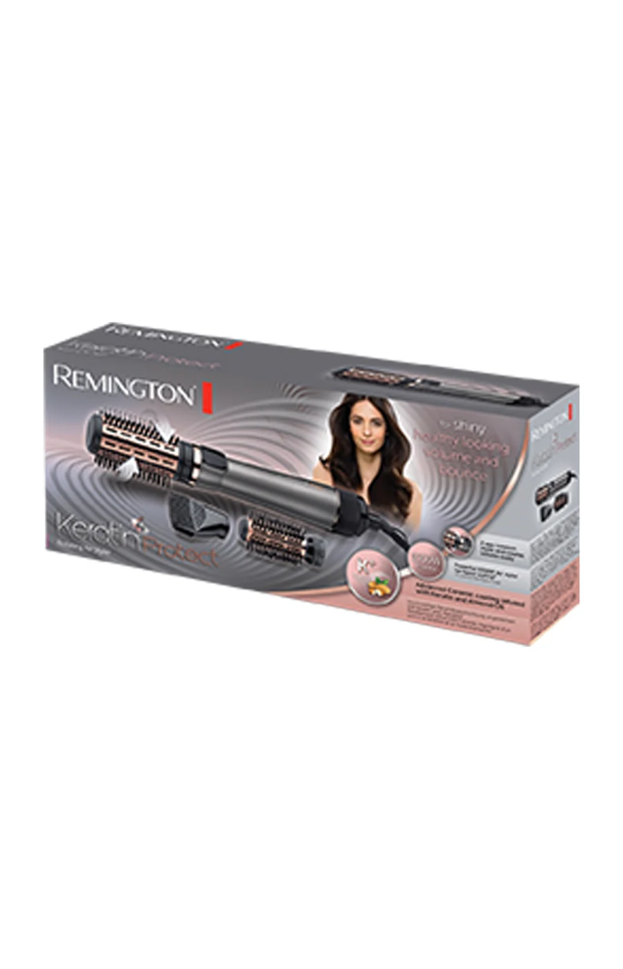 Brosse soufflante rotative - Keratin Protect - 1000W - Bronze - Image 4