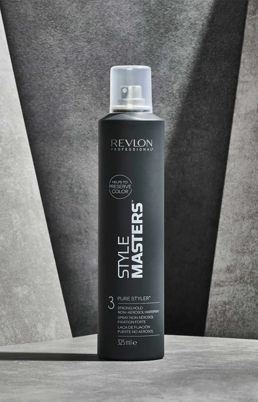 Laque - Style Masters - Pure styler strong hold - Cheveux - 325 ml - Image 2