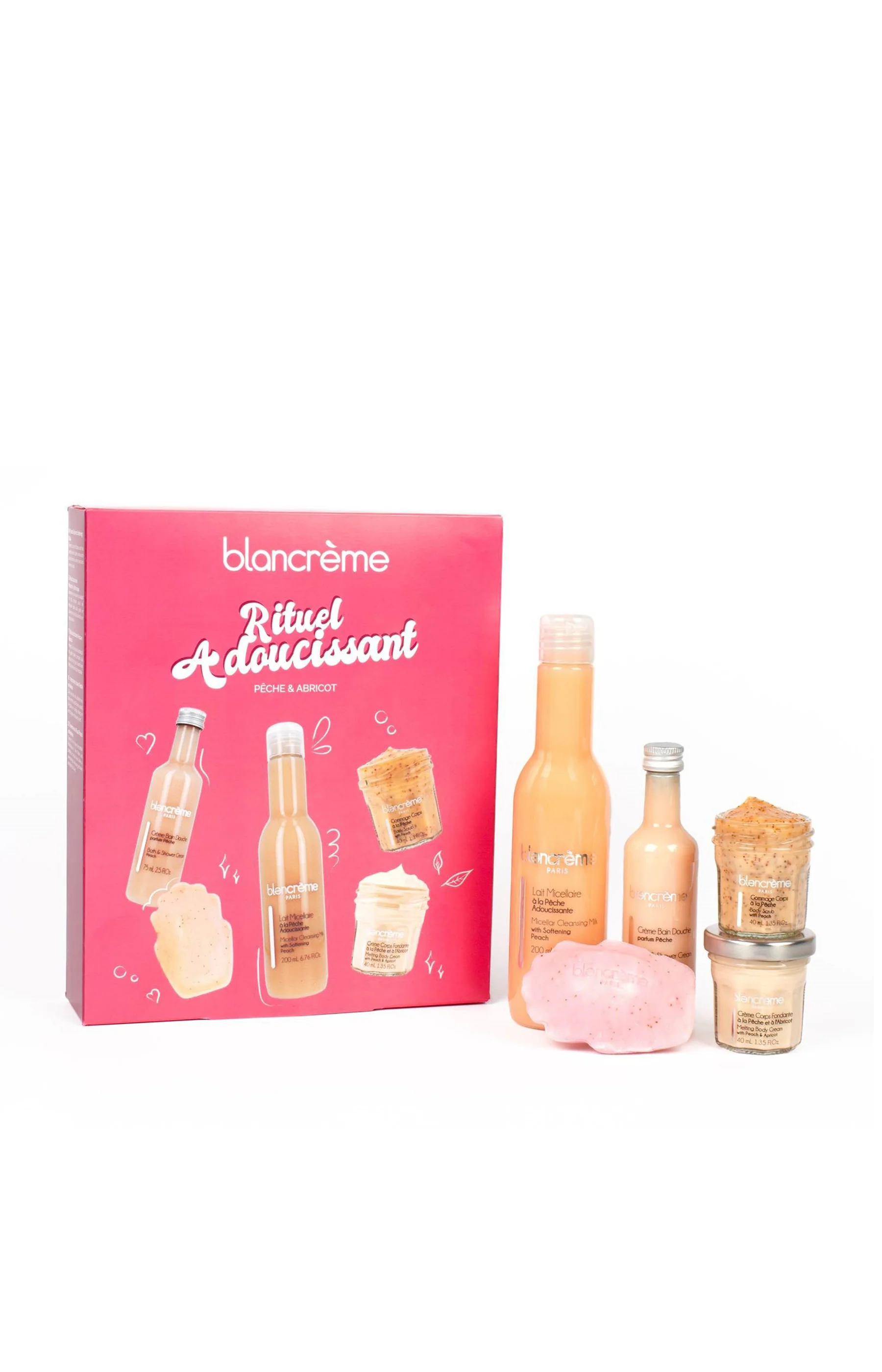 Coffret - Rituel adoucissant - Pêche & abricot