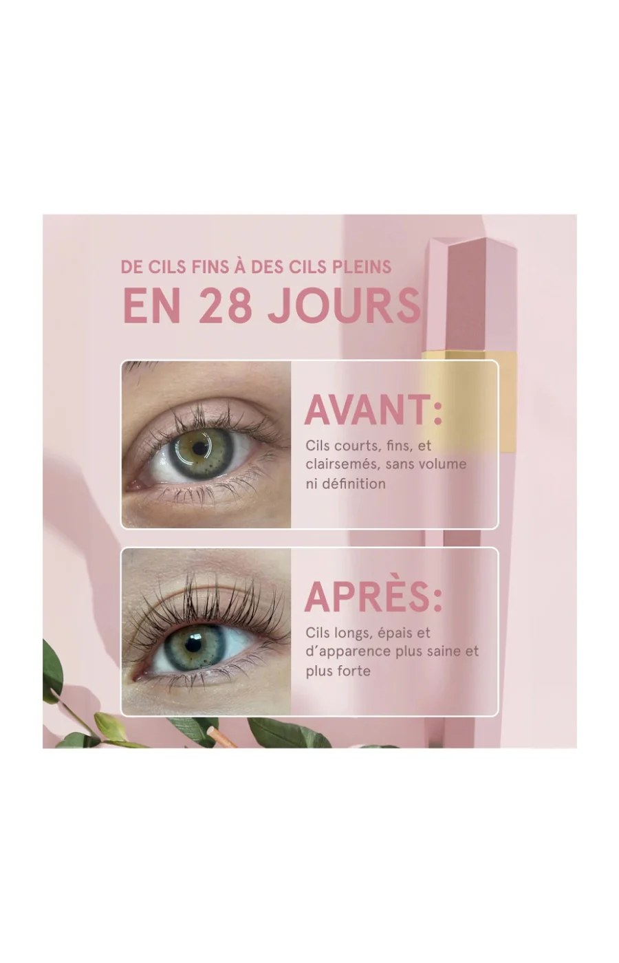 Sérum de croissance - Cils - Roselash Advanced - 3 ml - Image 3
