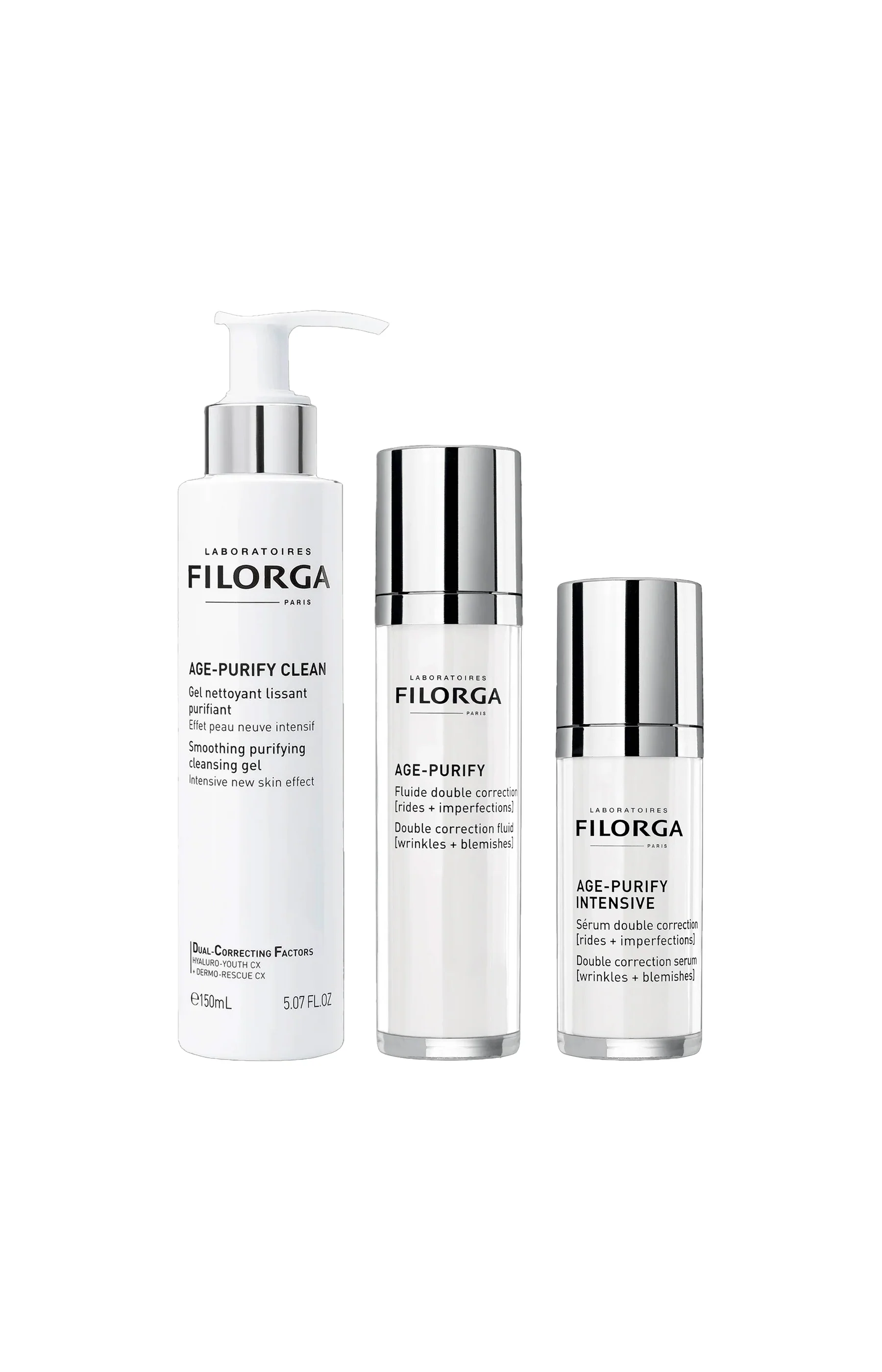 Routine anti-âge - Age Purify - Peaux matures - 3 produits