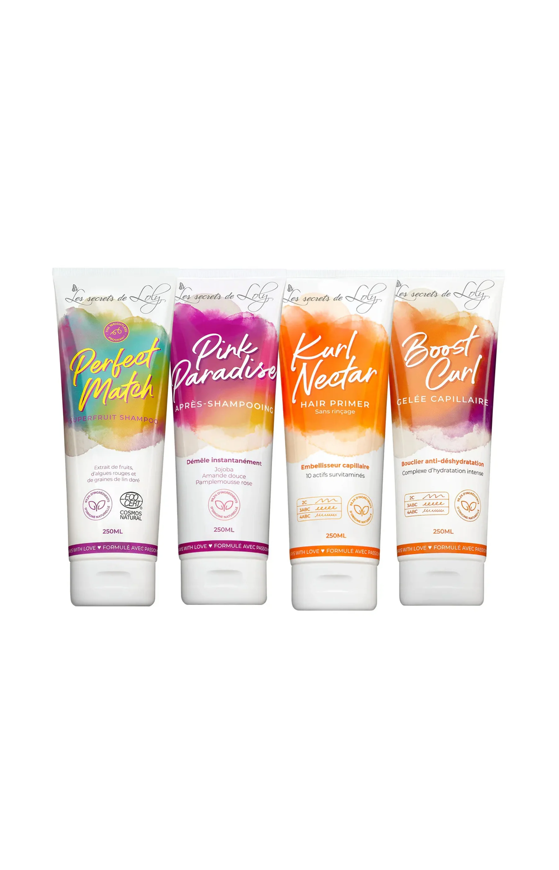 Routine cheveux bouclés - 4 produits