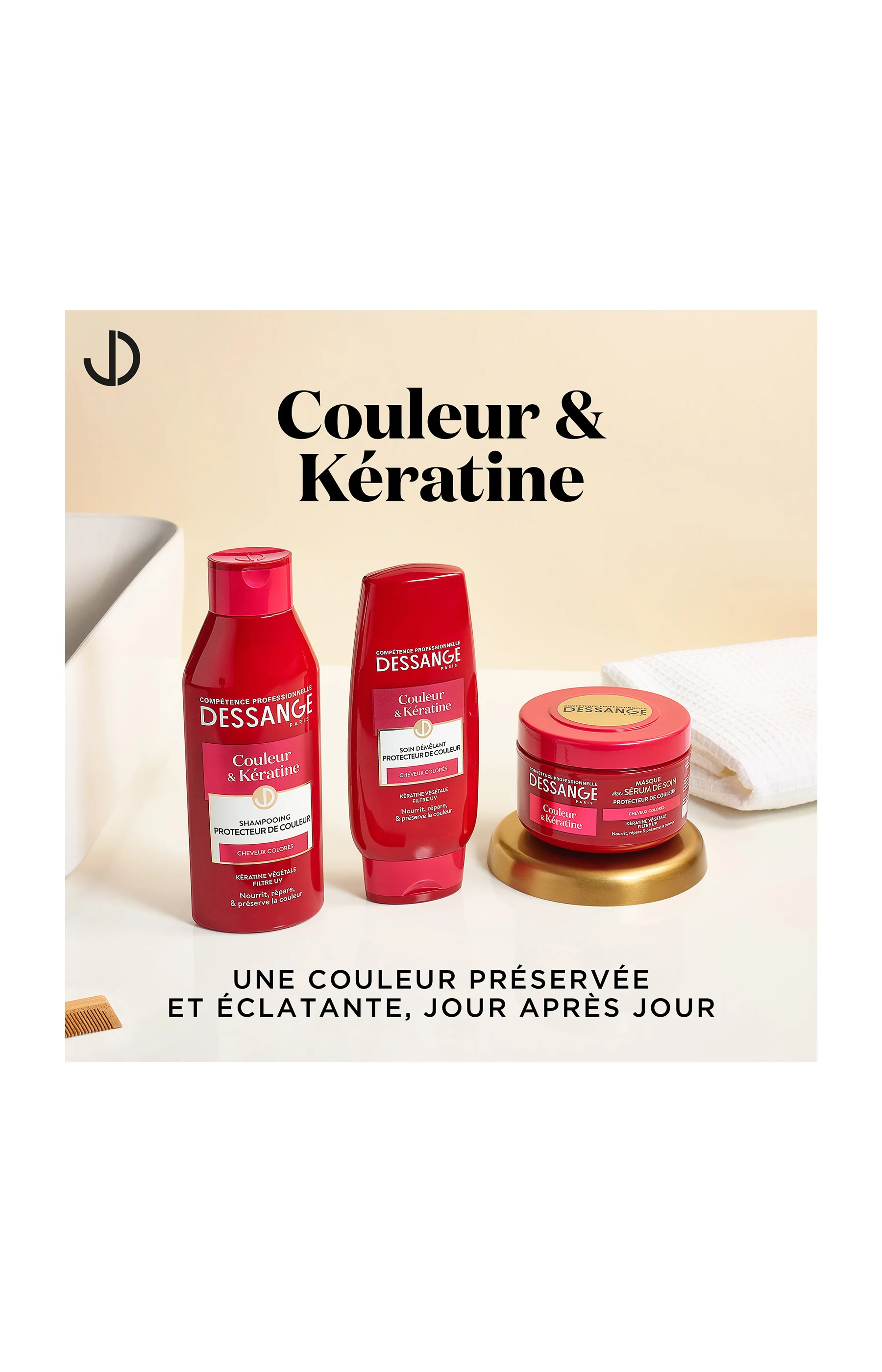 Routine Couleur et Kératine - 3 produits - Image 2
